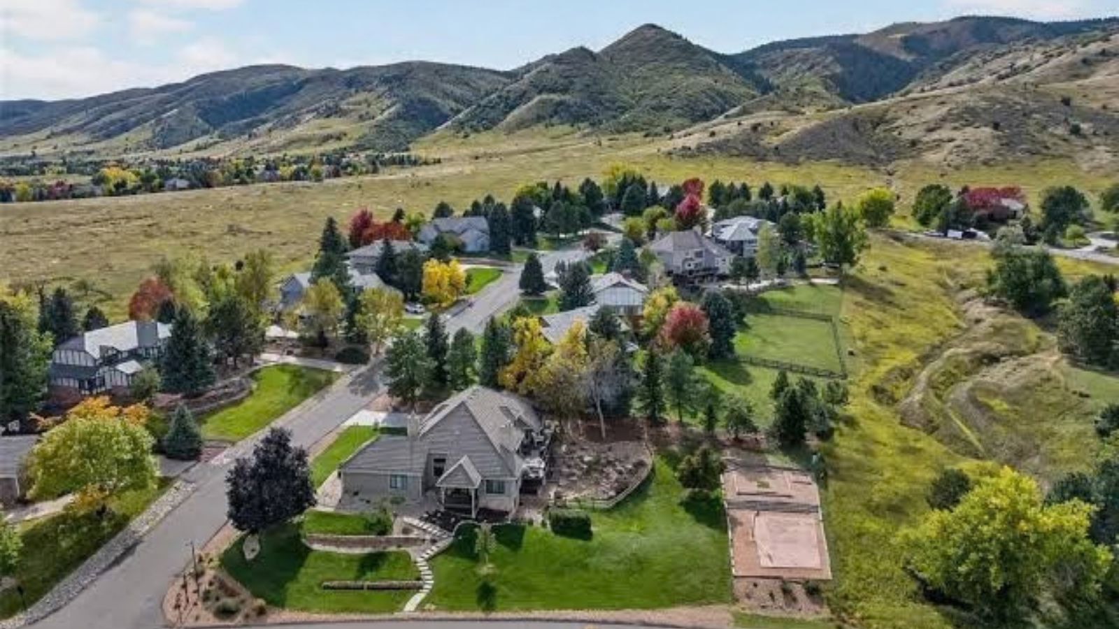 Foothills terrain near Hogback Ridge in Ken Caryl, Littleton, CO