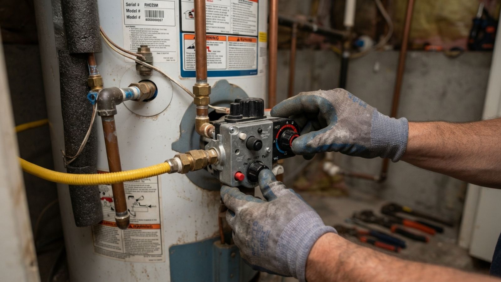 New water heater installation in a Littleton, CO home